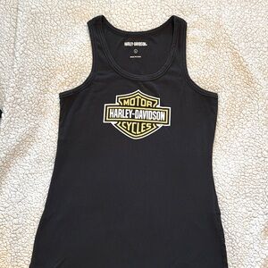 Black Harley Davidson tank top